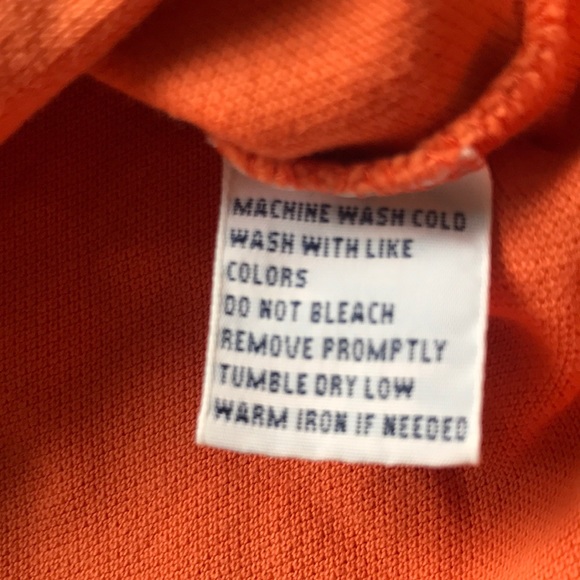 Ralph Lauren POLO Custom Fit Polo Shirt in Orange - Picture 6 of 8